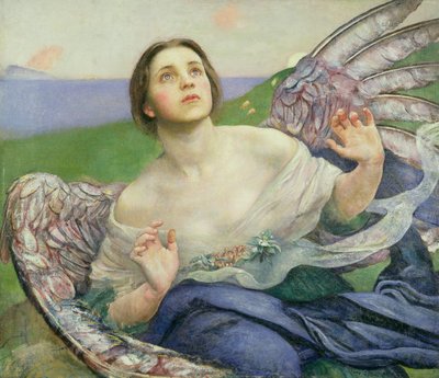 視力の贈り物 作： Annie Louisa Swynnerton